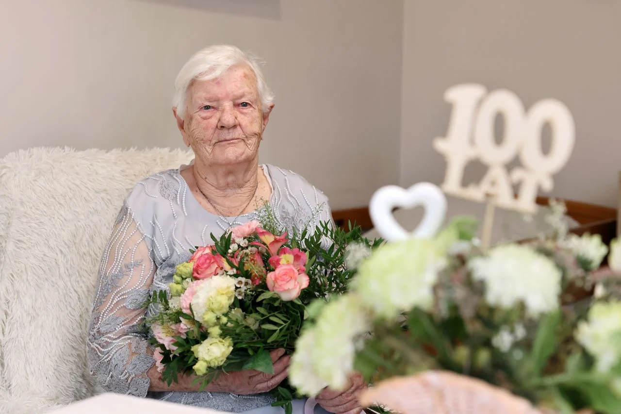 Pani Felicja Śliz z Gliwic świętowała setne urodziny!