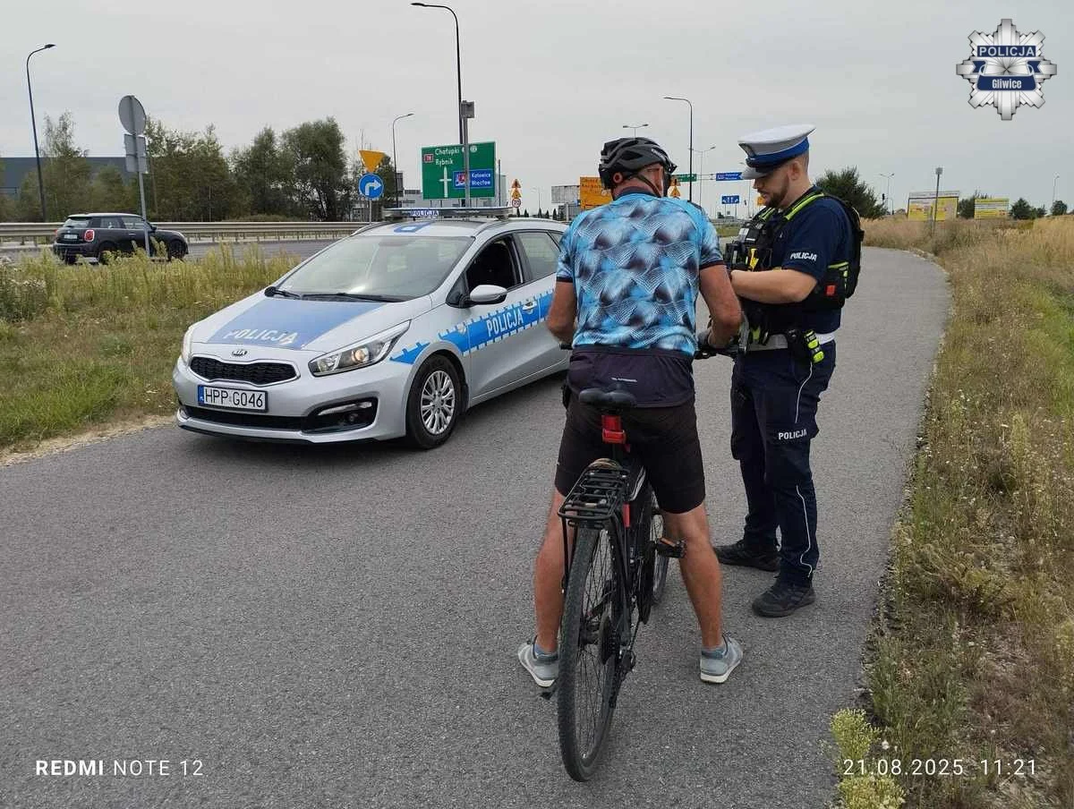 Policja sprawdziła 80 rowerzystów – aż 57 z nich popełniło wykroczenia