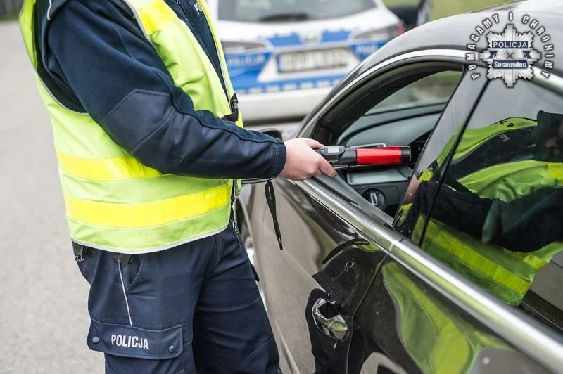 Ponad 620 kontroli trzeźwości w Sosnowcu. Policja ujawnia tylko jednego nietrzeźwego