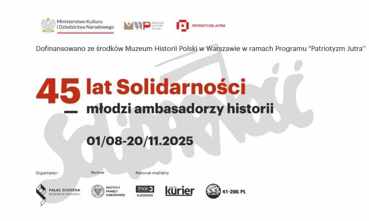 „45 lat Solidarności” – młodzież z Zagłębia uczci rocznicę w projekcie muzeum w Sosnowcu
