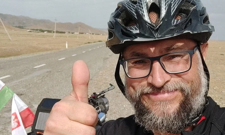 Rowerem przez Mongolię z Waldemarem Maliną