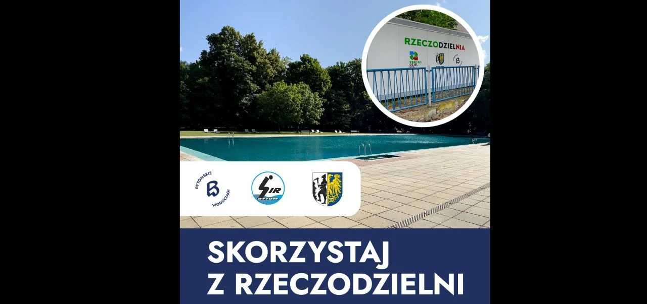 Skorzystaj z Rzeczodzielni i odbierz bilet na kąpielisko!