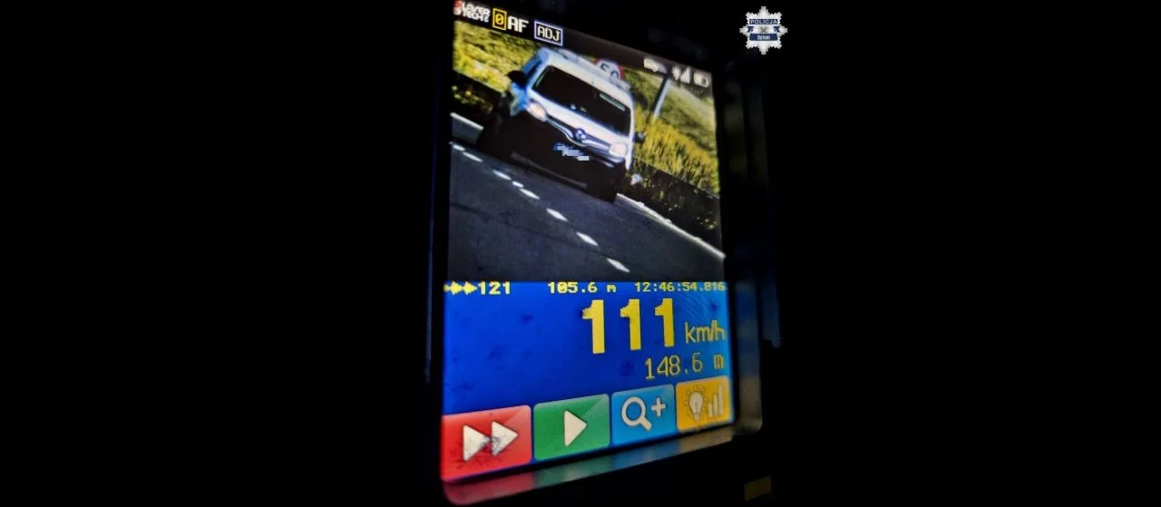 Pędził ponad 111 km/h - został zatrzymany przez "Speed"