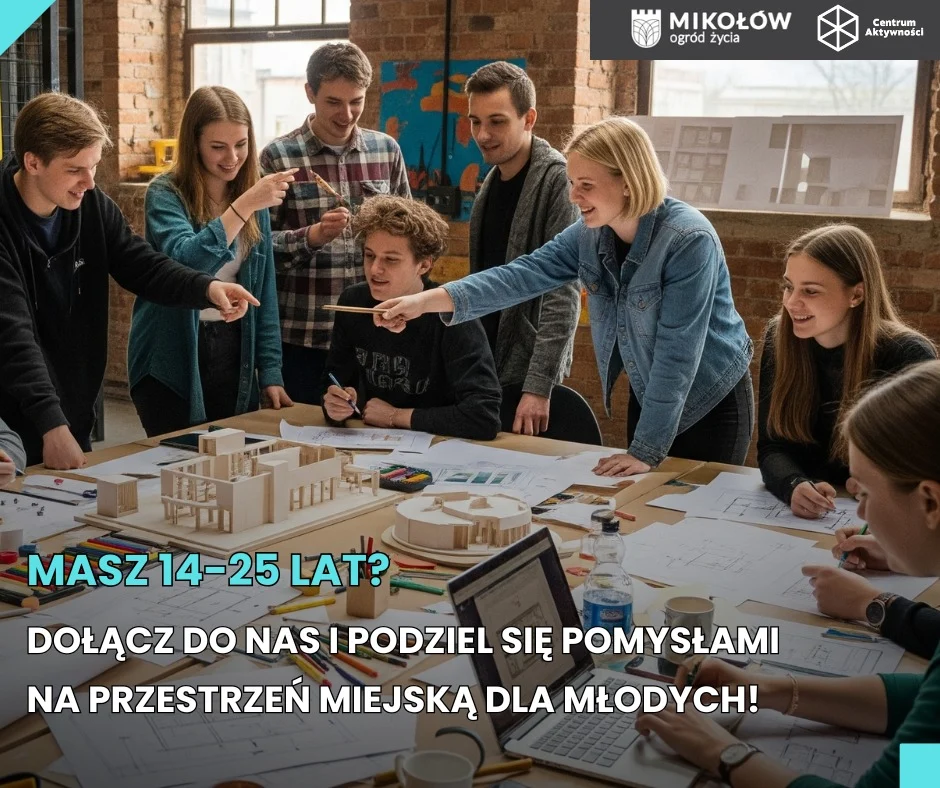 Mikołów: Warsztaty projektowe dla młodzieży – Twoje pomysły mają znaczenie!