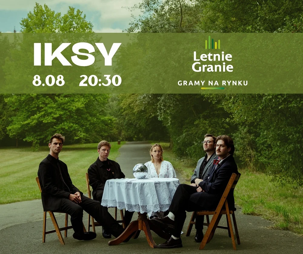 IKSY wracają do Mikołowa – dziś kolejny koncert z cyklu LETNIE GRANIE 2025!