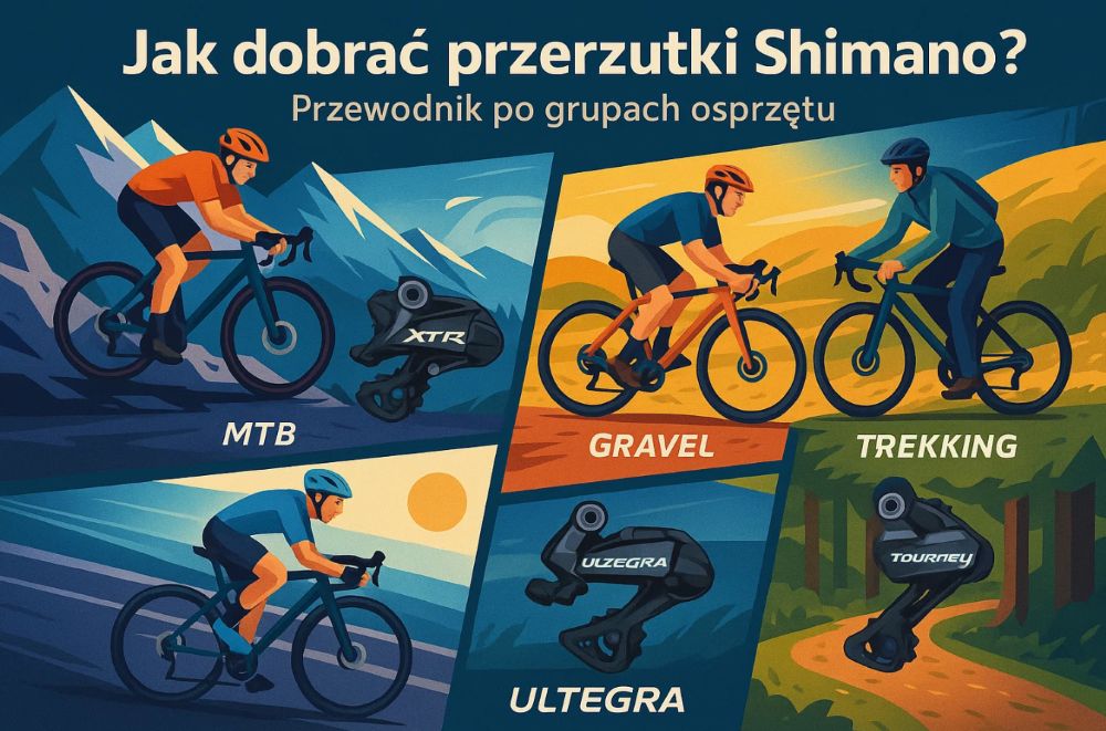 Przerzutki Shimano - klasyfikacja