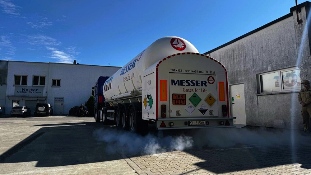 Gaz w cysternach pod kontrolą – strażacy szkolili się w Mikołowie!