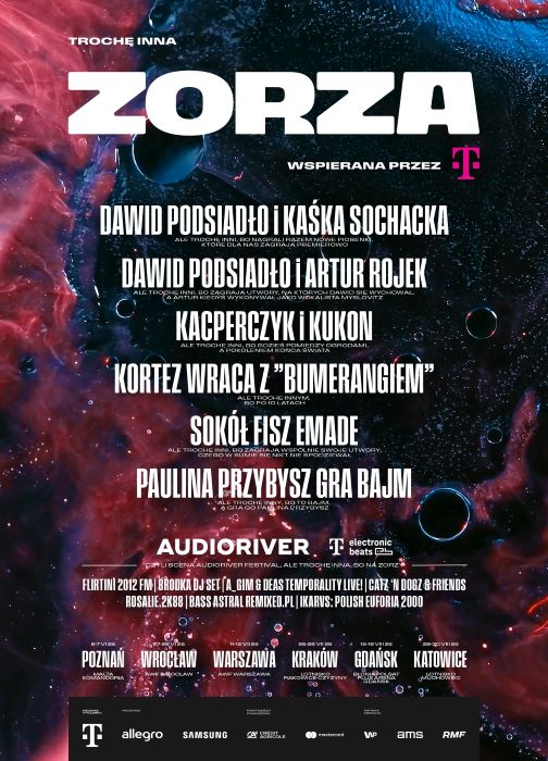 ZORZA: Dawid Podsiadło i Artur Rojek razem na dachu Spodka