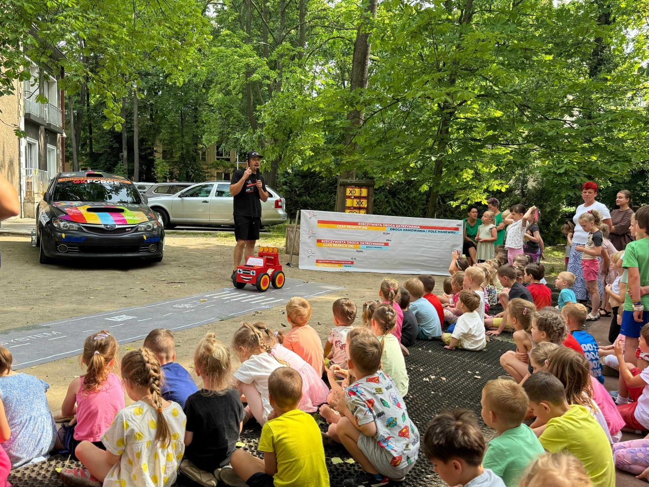 Ponad 1,8 tys. katowickich dzieci spotkało się z Rajdowymi Mistrzami Polski