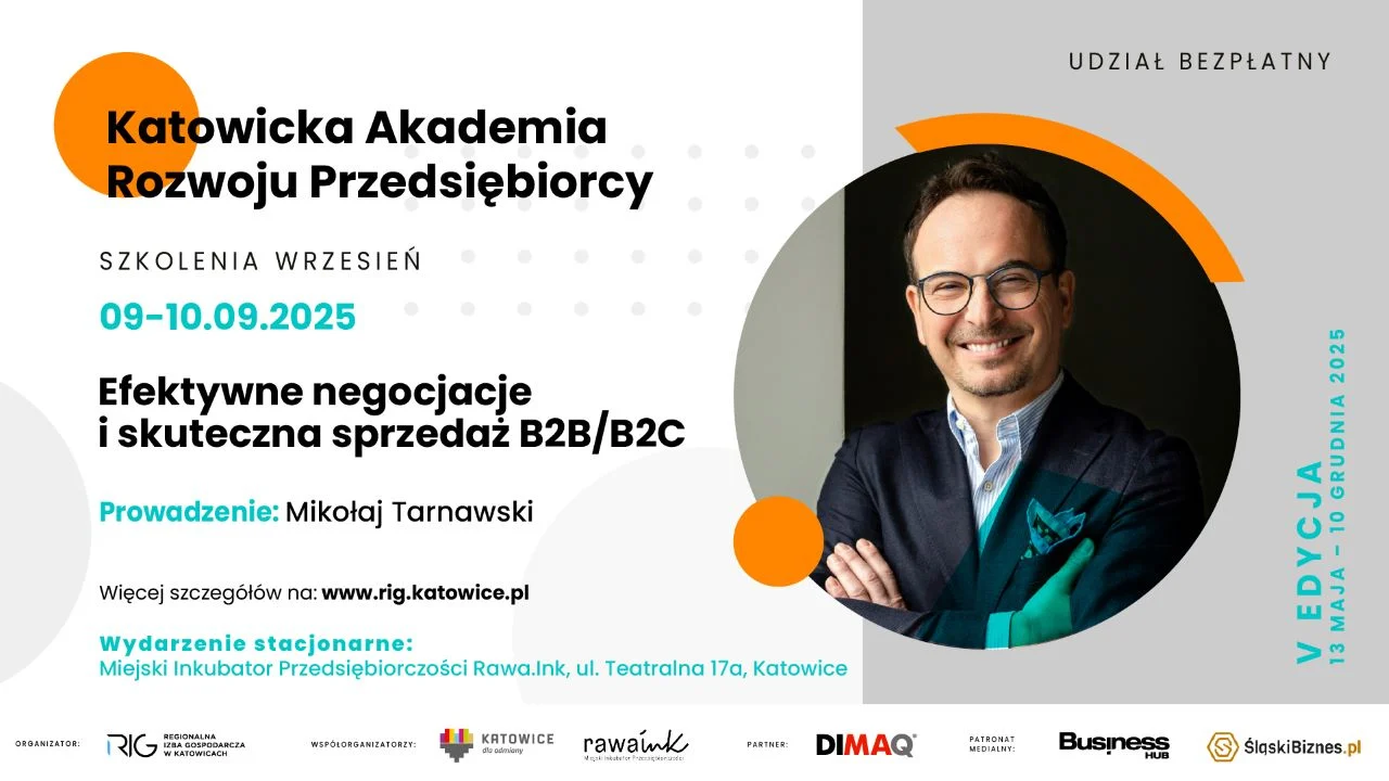 Katowicka Akademia Rozwoju Przedsiębiorcy wraca po przerwie!