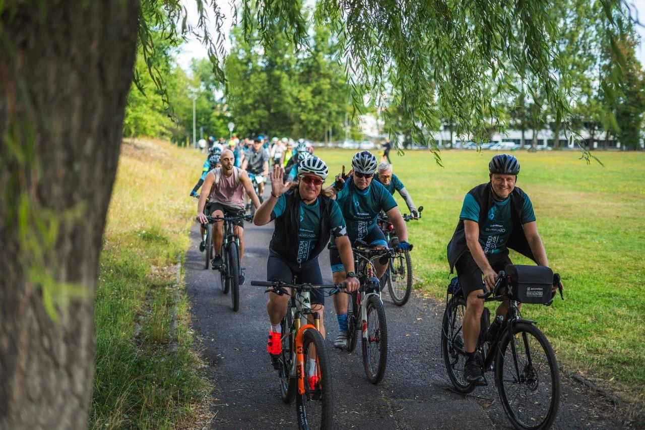 MIKATO Rowerem po Śląsku – przejazd z Damianem Berłowskim i Kornelem Osickim za nami
