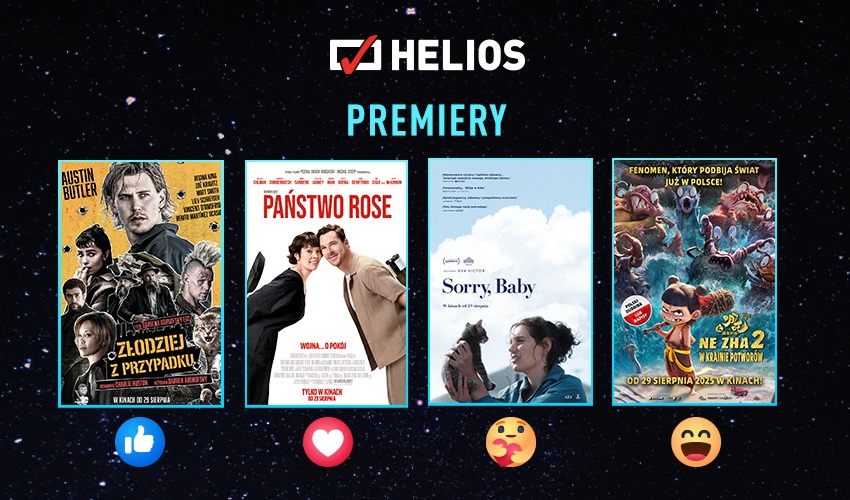Moc różnorodnych hitów w kinach Helios