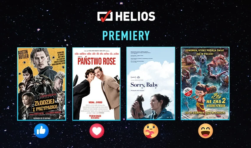 Moc różnorodnych hitów w kinach Helios