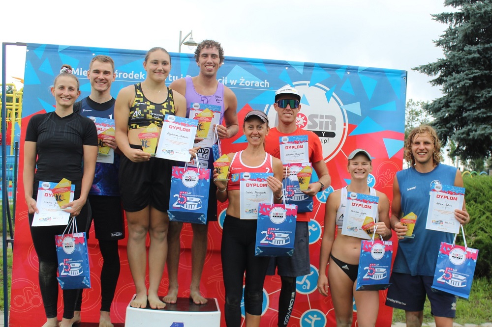 Zakończyły się X Otwarte Mistrzostwa Śląska w Siatkówce Plażowej w Żorach