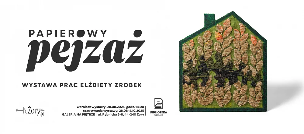 Wernisaż wystawy "Papierowy Pejzaż" Elżbiety Zrobek