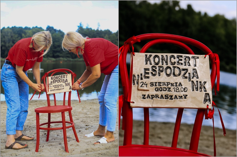 Kultura nad wodą! Czerwone Krzesło zaprasza nad Śmieszek