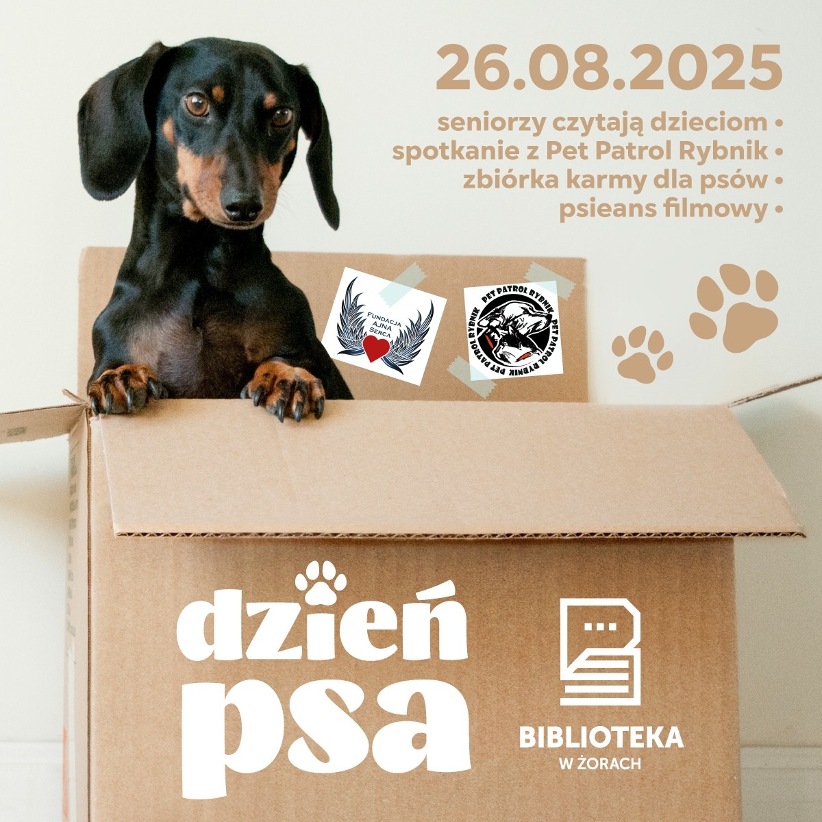 Żory świętują Międzynarodowy Dzień Psa w bibliotece
