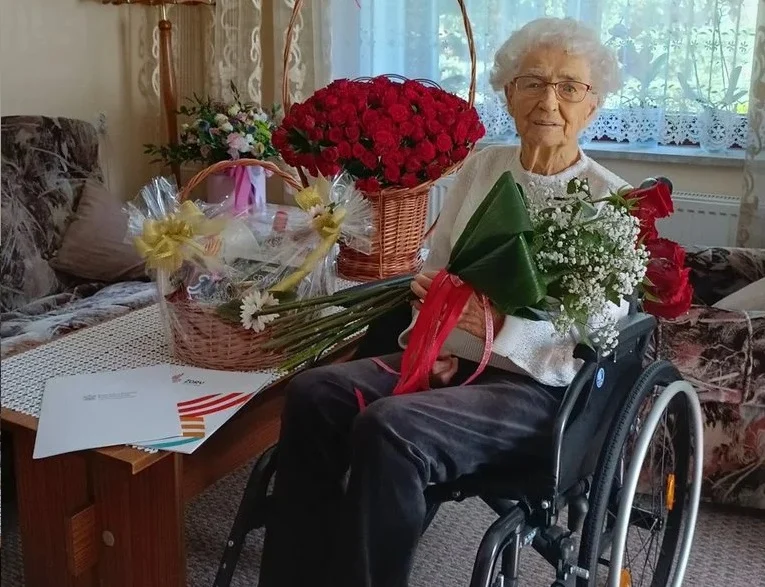 100 lat minęło... Pani Elżbieta z Żor świętuje wyjątkowy jubileusz