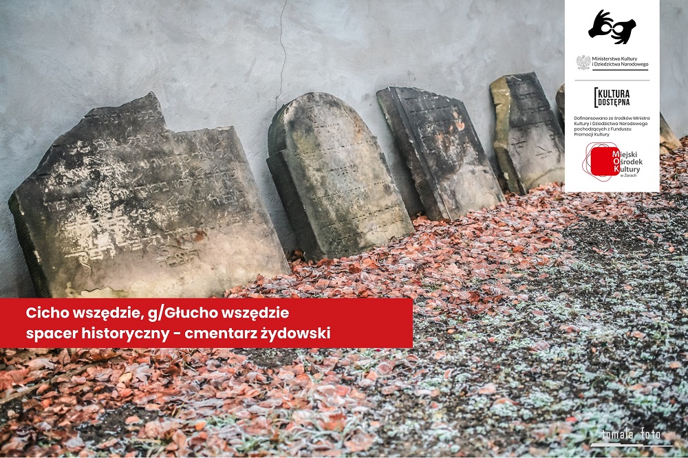 Spacer po cmentarzu żydowskim w Żorach – historia Gminy Żydowskiej