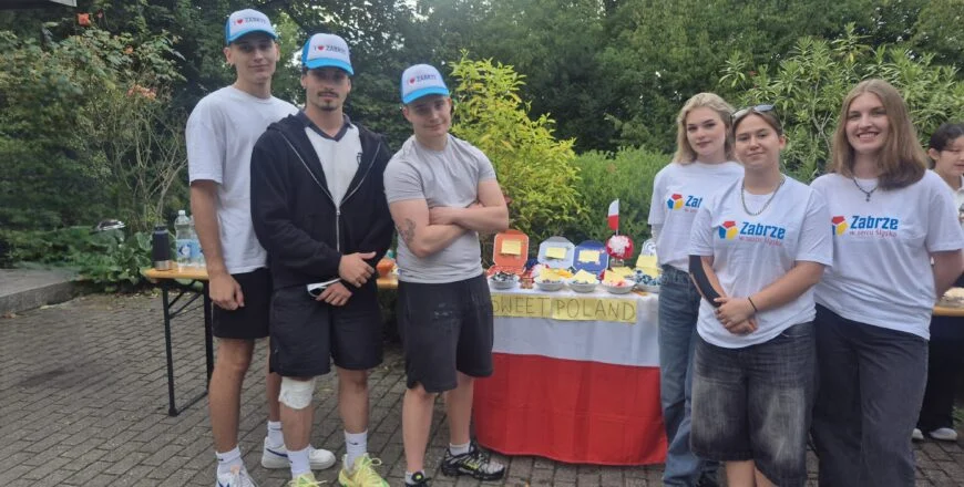 Młodzież z Zabrza na Międzynarodowym Spotkaniu Młodzieży w Essen