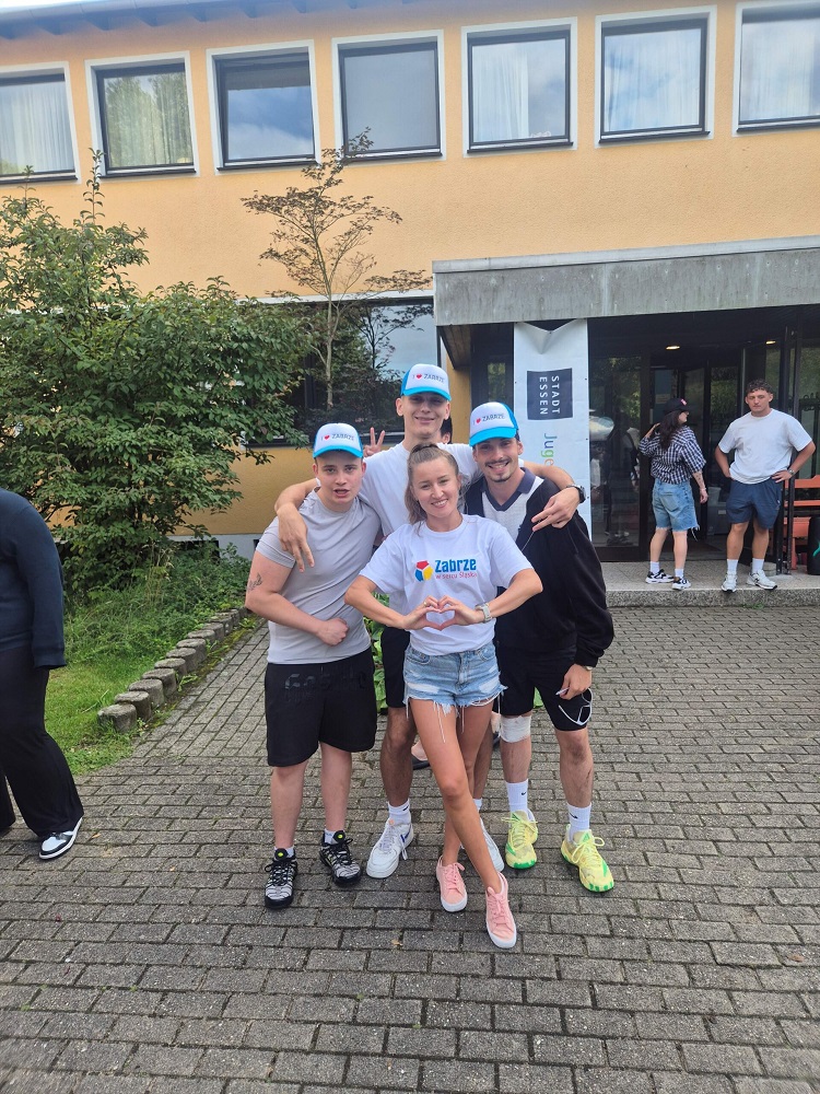 Młodzież z Zabrza na Międzynarodowym Spotkaniu Młodzieży w Essen