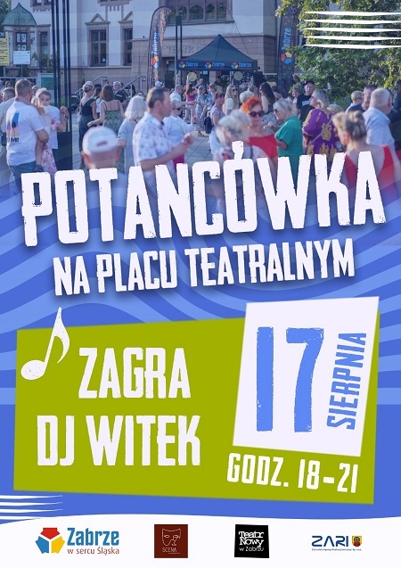 Potańcówka na Placu Teatralnym – dołącz do zabawy 17 sierpnia!