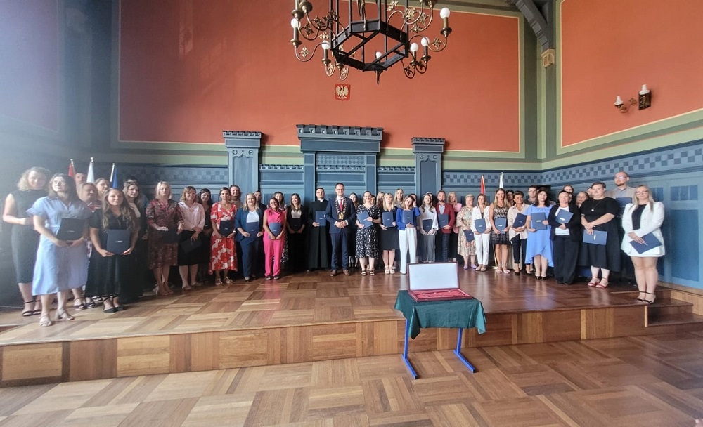 Uroczystość ślubowania nauczycieli mianowanych w Zabrzu