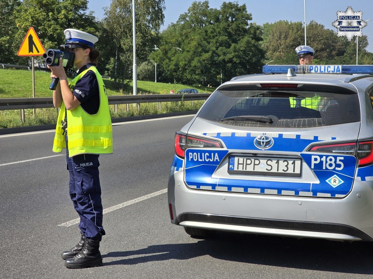Akcja "Prędkość" na świętochłowickich drogach. Ujawniono 33 przekroczenia prędkości