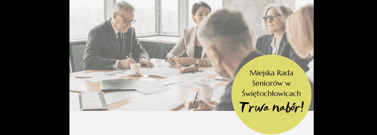W Świętochłowicach ruszył nabór do Miejskiej Rady Seniorów. Zgłoś swoją kandydaturę!