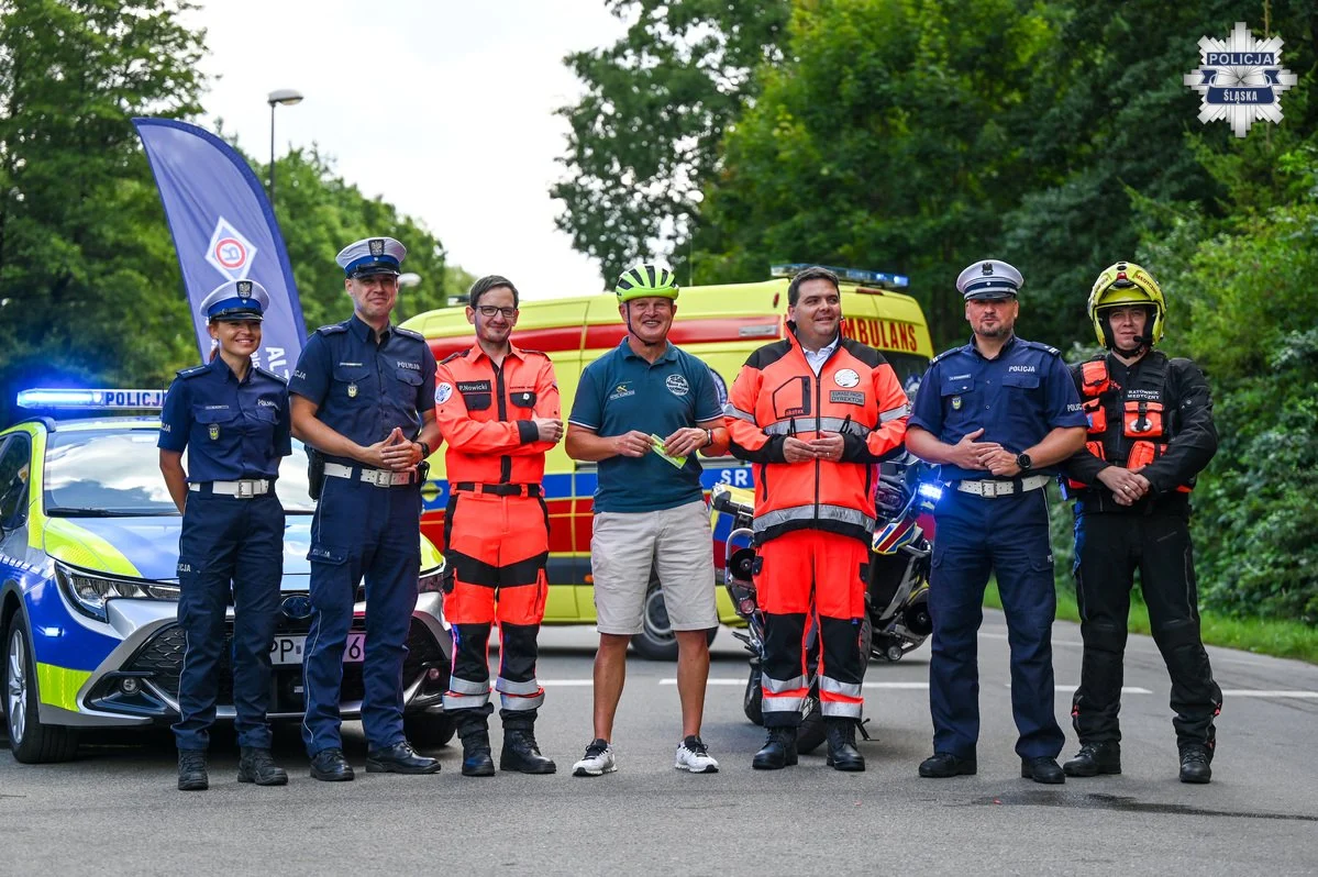 Policja apeluje: noście kaski! 211 wypadków na Śląsku od stycznia 2025