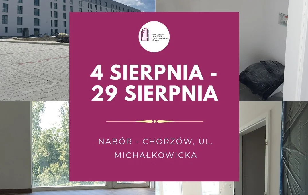 Ruszył nabór wniosków na nowe mieszkania przy ul. Michałkowickiej