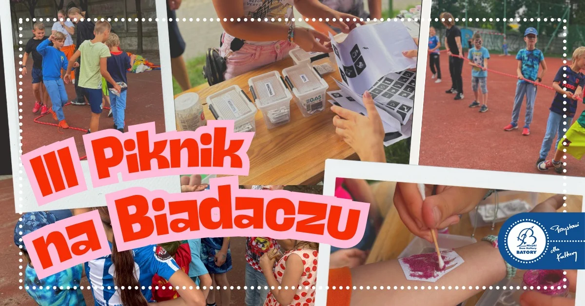III Piknik na Biadaczu już 8 sierpnia – atrakcje dla dzieci i nie tylko!