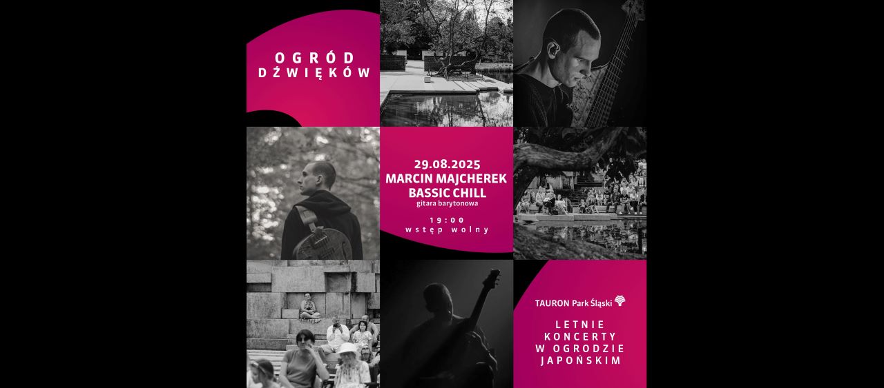 Marcin Majcherek zagra w Ogrodzie Japońskim w ramach cyklu Ogród Dźwięków