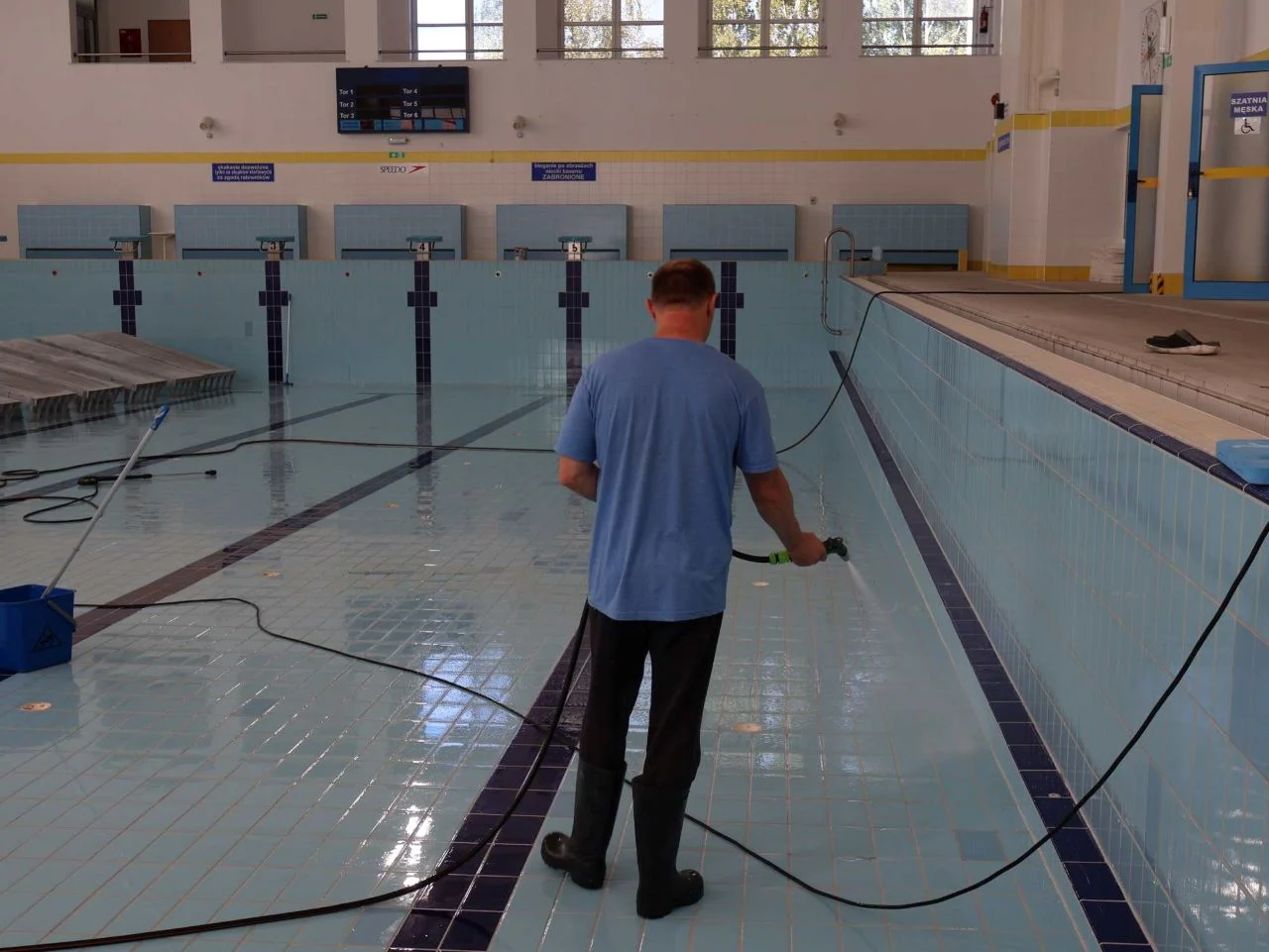 Na basenie KS Hajduki trwa przerwa technologiczna