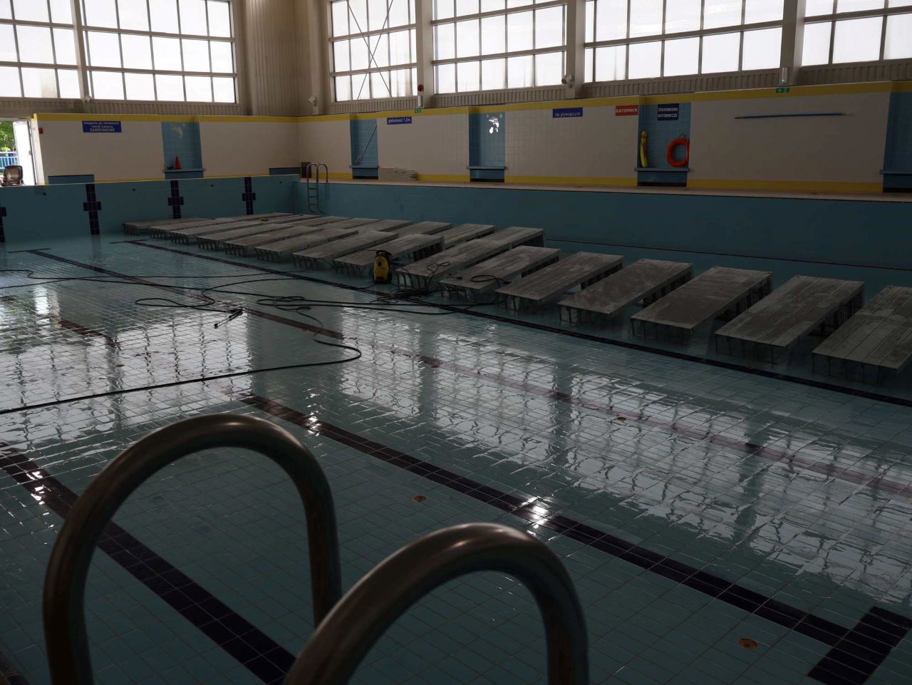 Na basenie KS Hajduki trwa przerwa technologiczna