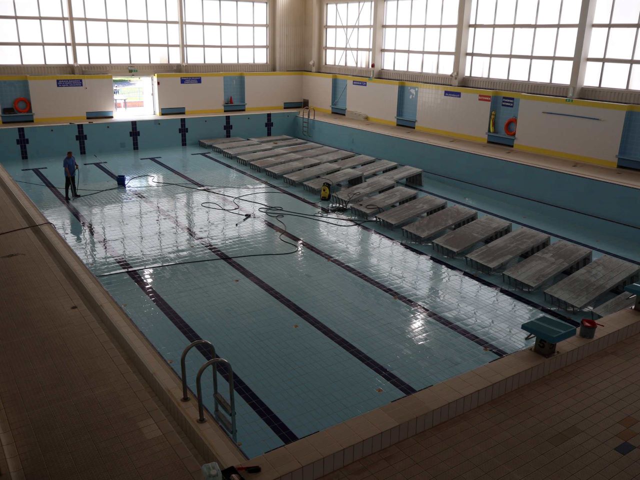 Na basenie KS Hajduki trwa przerwa technologiczna