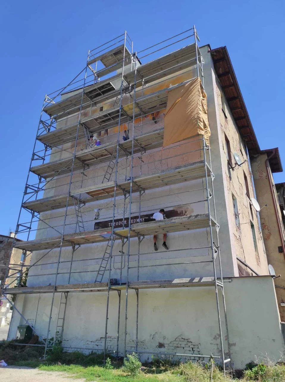 Powstają hutnicze murale w Chorzowie – ruszył II etap hutniczego szlaku spacerowego