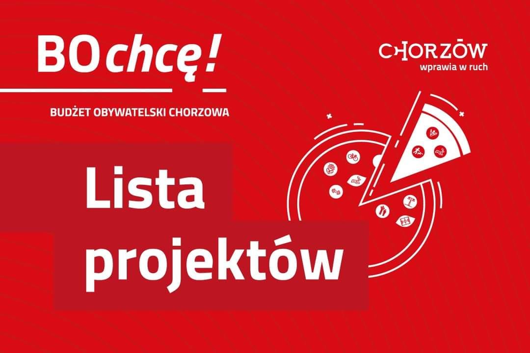 Budżet Obywatelski Chorzowa – znamy listę projektów po weryfikacji!