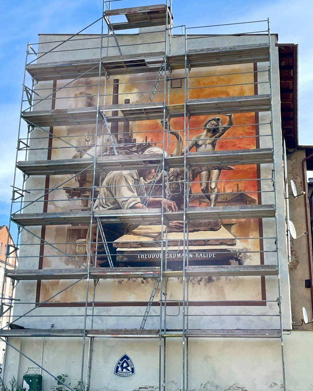 Hutniczy Szlak Spacerowy: kolejne murale w Chorzowie coraz bliżej!