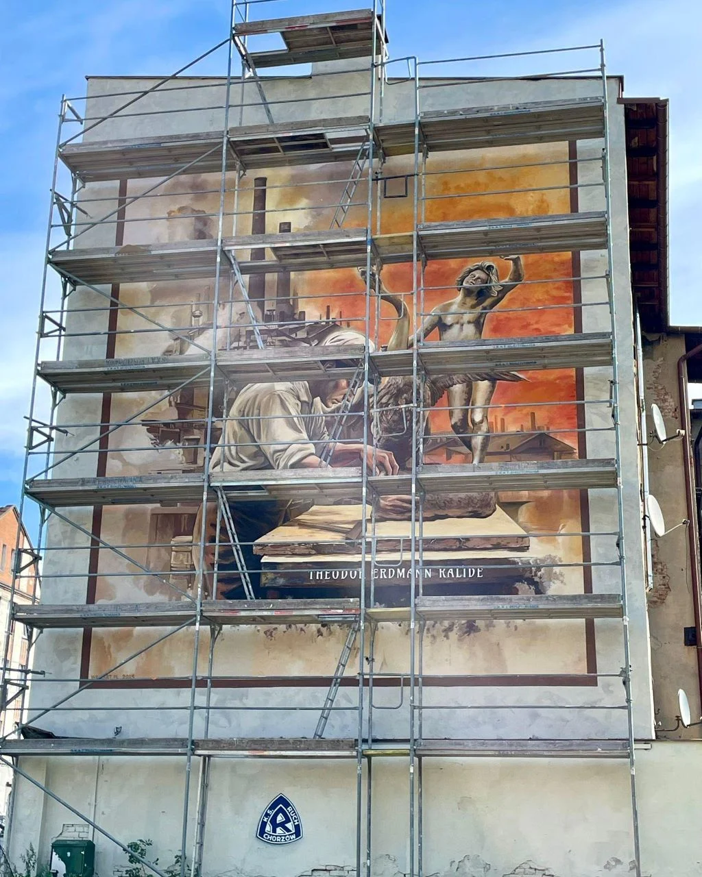 Hutniczy Szlak Spacerowy: kolejne murale w Chorzowie coraz bliżej!