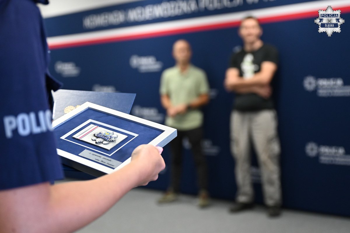 Bohaterscy mieszkańcy Chorzowa ujęli nożownika – podziękował im szef Śląskiej Policji