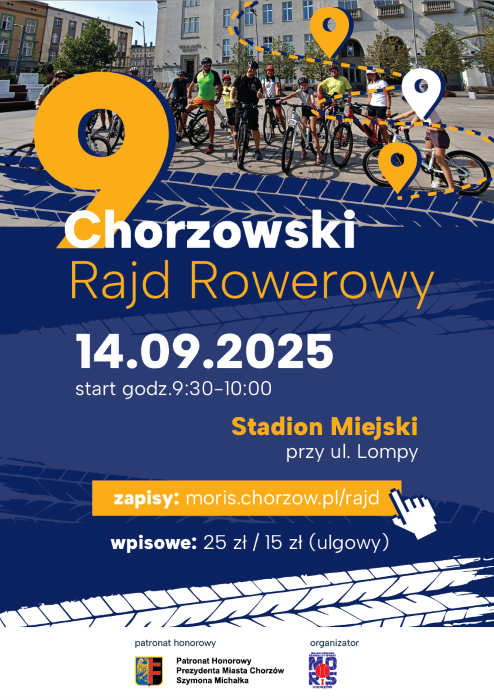 14 września wystartuje kolejny Chorzowski Rajd Rowerowy! Ruszyły zapisy