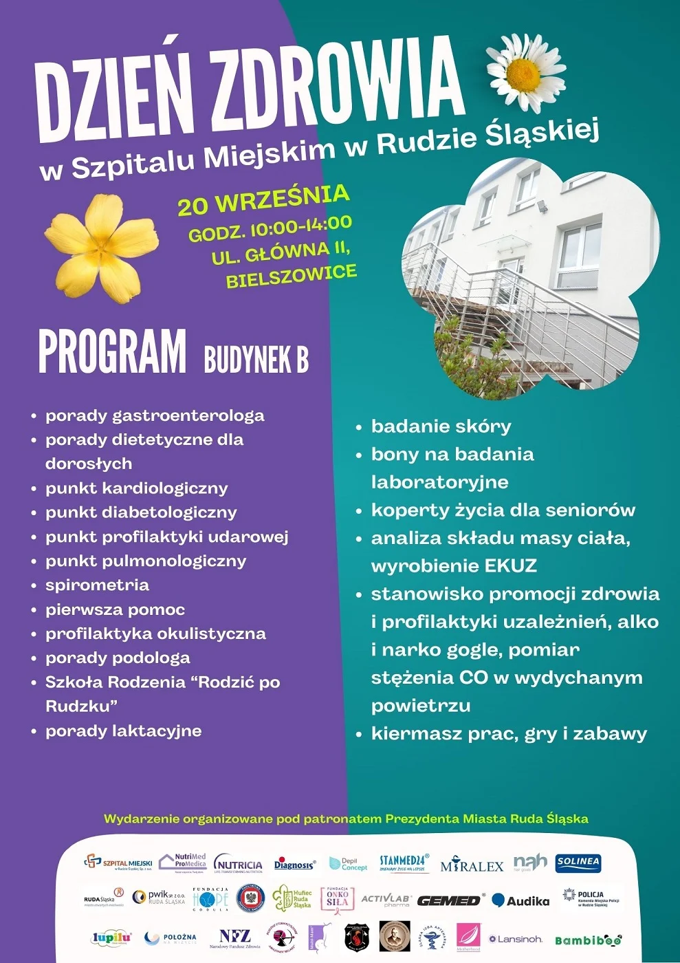 Przed nami Dzień Zdrowia w Rudzie Śląskiej z bezpłatnymi badaniami i poradami