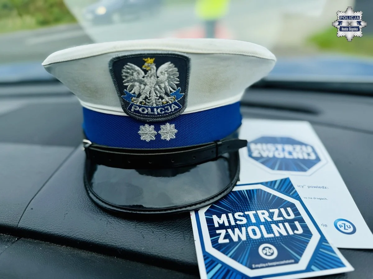 Rudzka policja włączyła się w ogólnopolską akcję „Mistrzu, zwolnij”