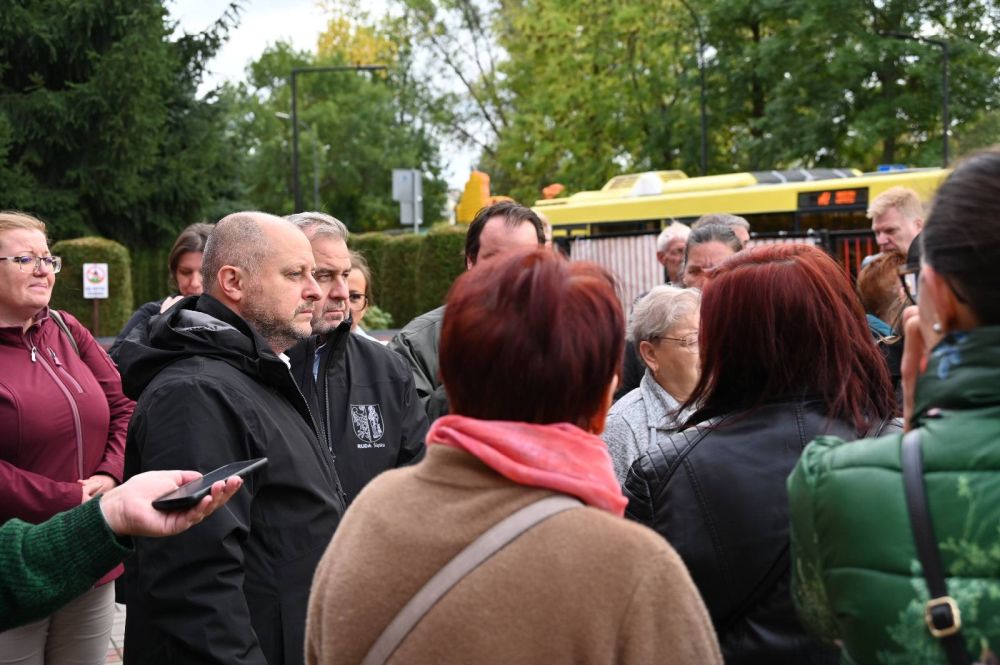 Prezydent spacerował z mieszkańcami Nowego Bytomia