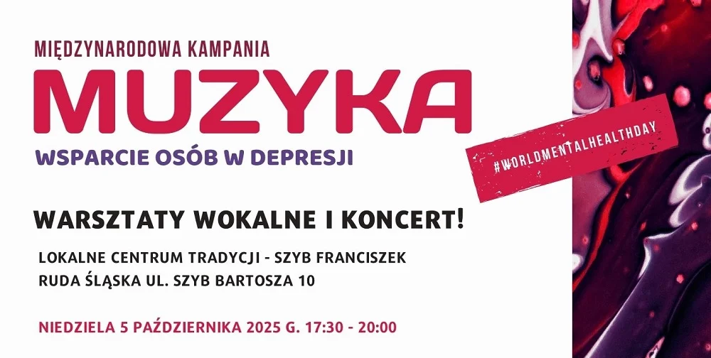 Ruda Śląska: Muzyka w walce z depresją – wyjątkowe wydarzenie z udziałem chóru