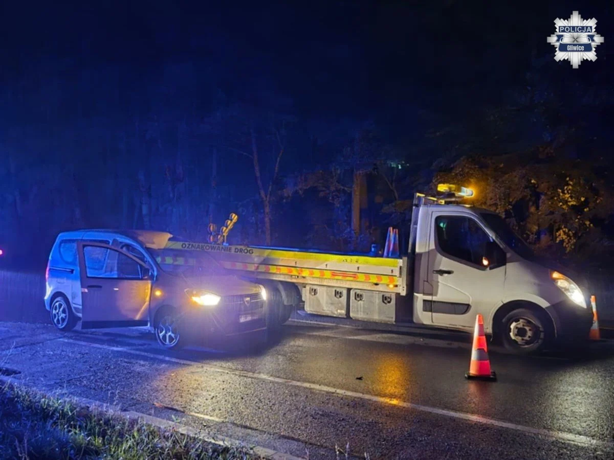 Nietrzeźwy pyskowiczanin spowodował kolizję – stracił prawo jazdy