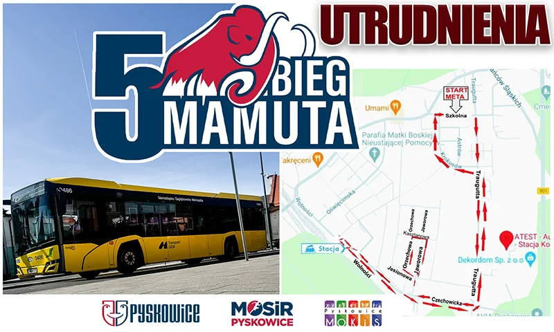 V Bieg Mamuta już jutro. Uważajcie na utrudnienia drogowe!