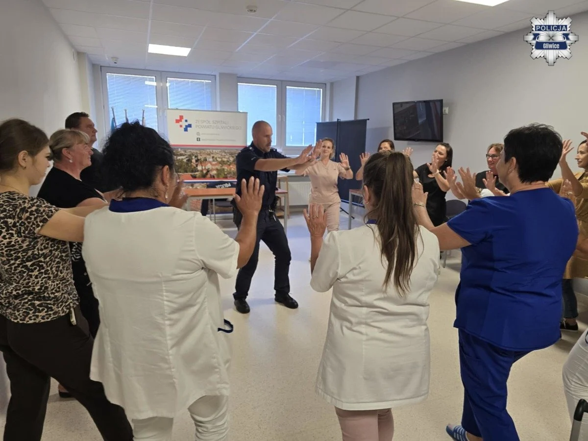 Pracownicy Szpitala w Pyskowicach wzięli udział w szkoleniu Active Killer