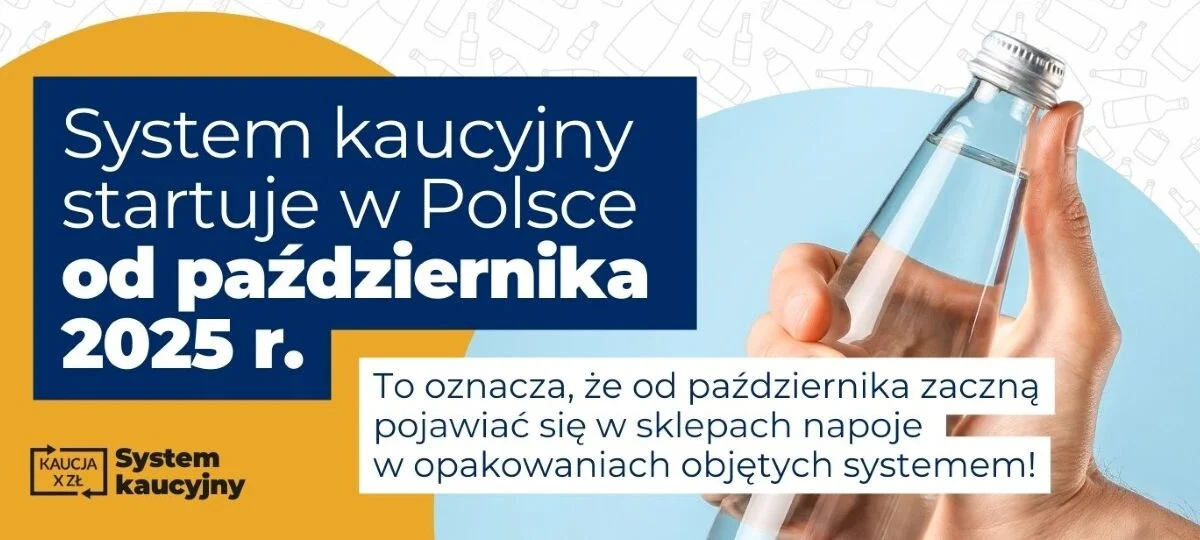 Kaucja za butelki i puszki już od 1 października!